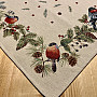 Gobelin-Tischdecke und Schal BULL BIRD