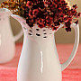 Vase LACE JUG weiß