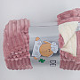 Decke EXTRA weiches Schaf - Cord STAR PINK