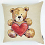 Gobelin-Kissenbezug TEDDY BEAR