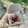 Gobelin-Kissenbezug TEDDY BEAR