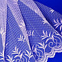 Jacquard-Vorhang V 127 weiß