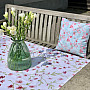 Tischdecke und Schal SAKURA PINK