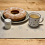 Gobelin-Tischdecke, Schal und Gedeck WINTER IDYLKA
