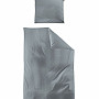 IRISETTE Luxus Baumwollsatin PARIS 8000-20 BLAU-GRAU