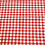 Dekorationsstoff KANAFAS SOFI HERZ rot