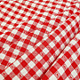 Dekorationsstoff KANAFAS SOFI HERZ rot