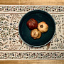 Gobelin-Tischdecke und Schal WILLIAM MORRIS beige
