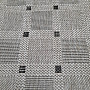 Teppich Bouclé FLOORLUX 20079/04 Punkte silber-schwarz