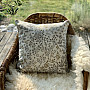 Gobelin-Kissenbezug GLADIS FLOR beige