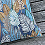 Gobelin-Kissenbezug SAFIA BLUE