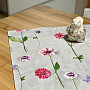 Tischdecke GEMALTE BLUMEN
