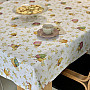 Ostertischdecke HÜHNER UND EIER