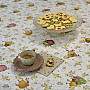 Ostertischdecke HÜHNER UND EIER