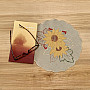 Bestickte Tischdecke SONNENBLUME