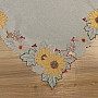 Bestickte Tischdecke SONNENBLUME