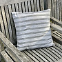 Dekorativer Kissenbezug TREBOL STRIPES GREY