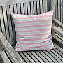 Dekorativer Kissenbezug TREBOL PINK STRIPES