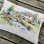Gobelin-Kissen COTSWOLDS BRIDGE