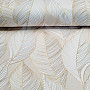 Dekorationsstoff MAXI BLÄTTER beige