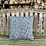 Gobelin-Kissenbezug TREE OF HAPPINESS allover BLAU