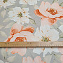 Dekorationsstoff OXFORD ORANGE FLOWER