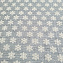 Luxuriöser Dekorationsstoff FLAKES GREY