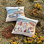 Gobelin-Kissenbezug KINDER AM STRAND