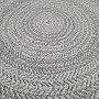 Outdoor-Teppich STAR Rosette grau
