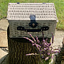 Picknickkorb GARDEN weiß für 2 Personen