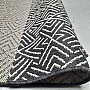 Outdoor-Teppich Essenza In-Out Schwarz-Weiß