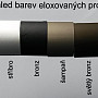Übergangsprofil BRONZE HELL 30 mm, selbstklebend-Dorn
