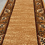 Teppich Läufer FELIKS Blätter beige