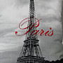 Kissenbezug PARIS TOWER 45x45 cm
