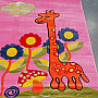 Kinderteppich KIDS GIRAFFE rosa