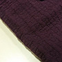 Bettüberwurf UNI dark purple set