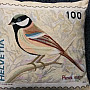 Dekorativer Kissenbezug POST STAMP VÖGEL