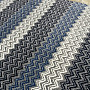 Teppich modern ZIG ZAG blue