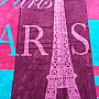 Handtuch am Strand PARIS 90x170