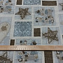 Dekorationsstoff LOVE CHRISTMAS gray