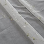Moderne bestickte Gardine GERSTER 11545 white - green
