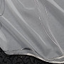 Moderne bestickte Gardine white - grau/beige GERSTER 556/0810