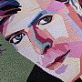 Gobelin-Kissenbezug COMICS David Bowie