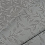 Dekostoffe jacquard NIGHT LEAFS Grau