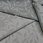 Dekostoffe jacquard NIGHT LEAFS Grau