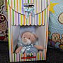 Baby-Geschenkset mit blauem Teddybär