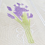 Jacquard-Vorhang für Buntglas LAVENDER