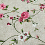 Dekostoff Blumen RAME rosa