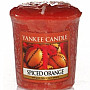 Kerze YANKEE CANDLE Duft Spiced ORANGE - Apfelsine mit einer Prise Gewürz