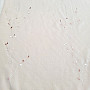 Moderne bestickte Gardine GERSTER 11545 white - coral